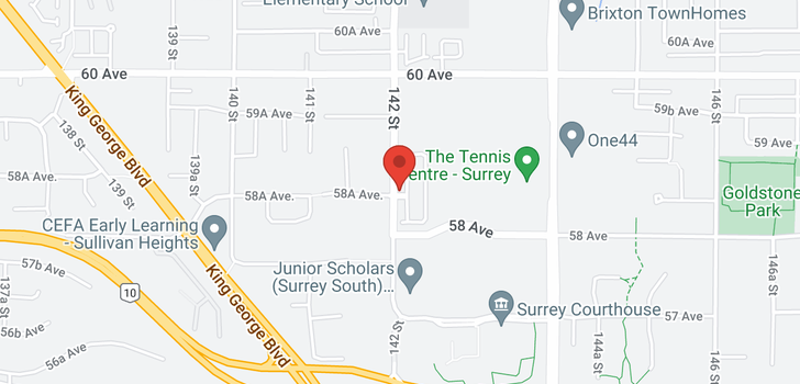 map of 104 5858 142ND STREET